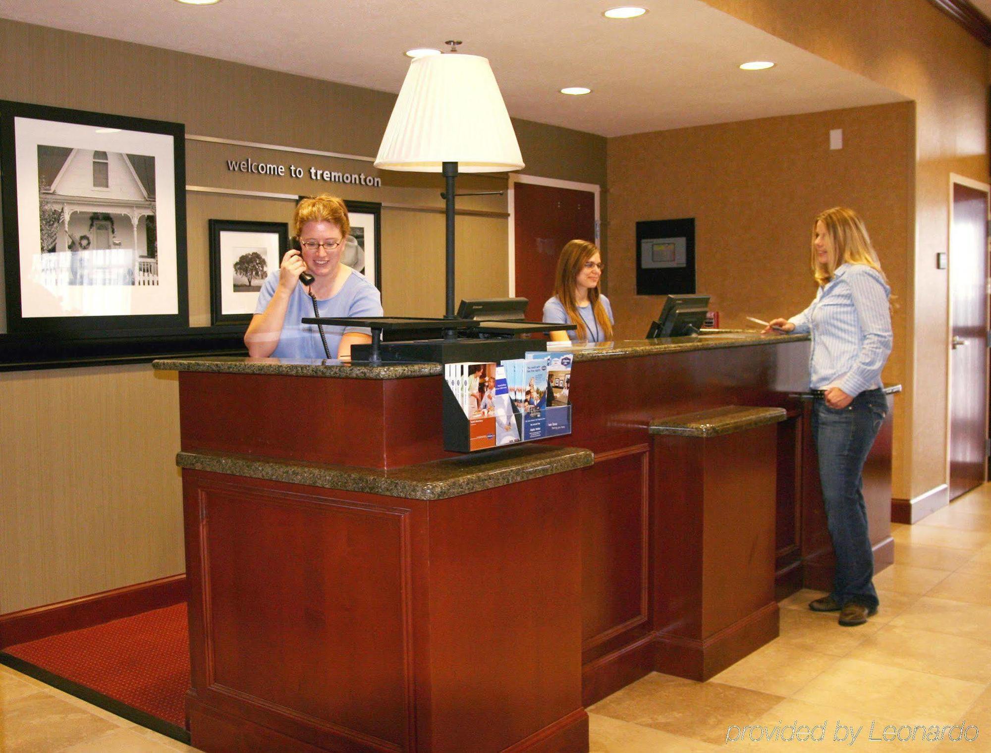 Hampton Inn Tremonton Interior foto